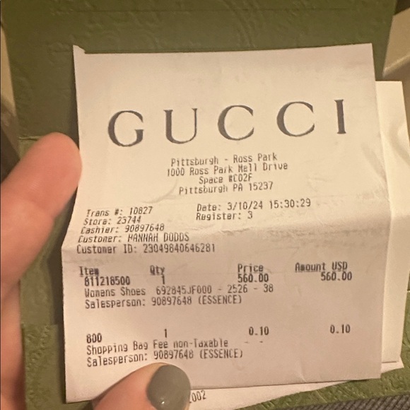 Gucci Soft Rubber Womens Interlocking G Platform Slide Sandals sz 38 - Picture 3 of 14